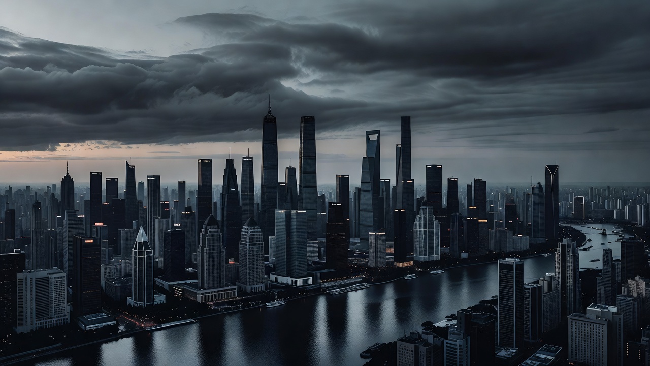 Hongkongin pilvenpiirtäjät yhteystietosivun pääkuvana